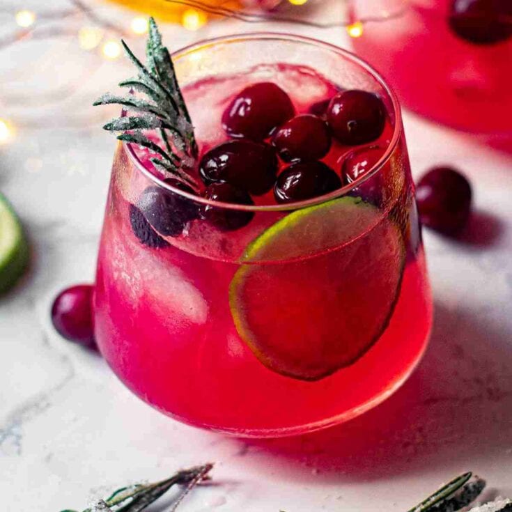 Image for Mistletoe Margarita Recipe - Christmas Margarita!
