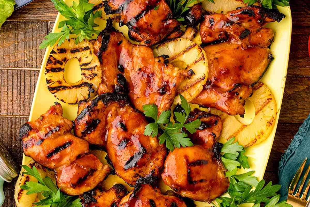 Hawaiian BBQ Chicken msn image.