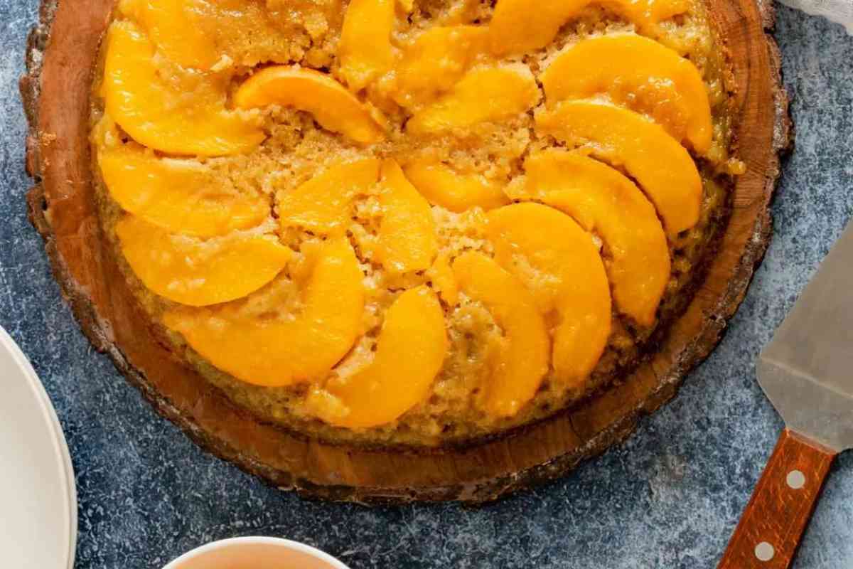 Peach Upside Down Cake msn image.