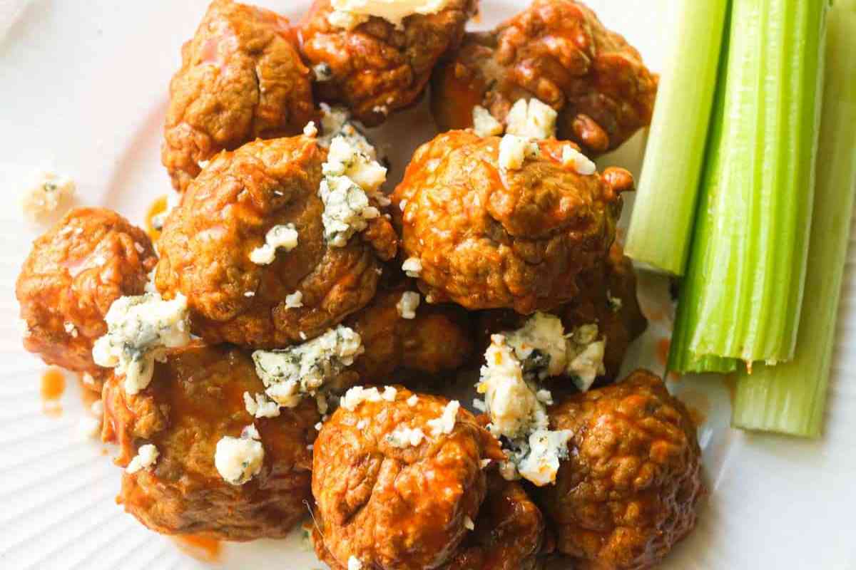 Buffalo Chicken Meatballs msn image.