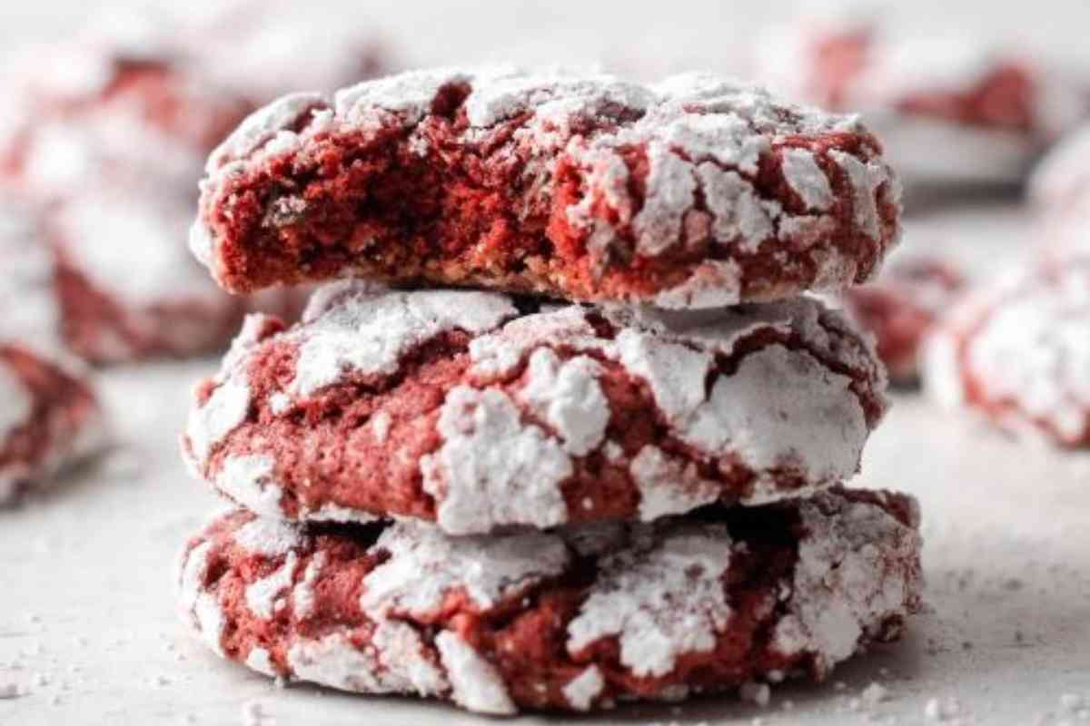 Gluten Free Red Velvet Crinkle Cookies msn image.