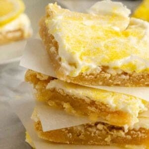 Lemon Cookie Bars recipe featured image.