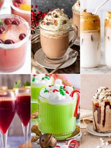Holiday Drinks That Taste Like Christmas featured image.