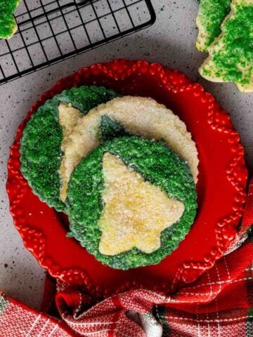 Christmas Sugar Cookie Cut Outs featured image.