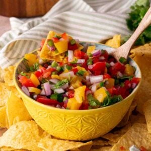 Peach Salsa featured image.