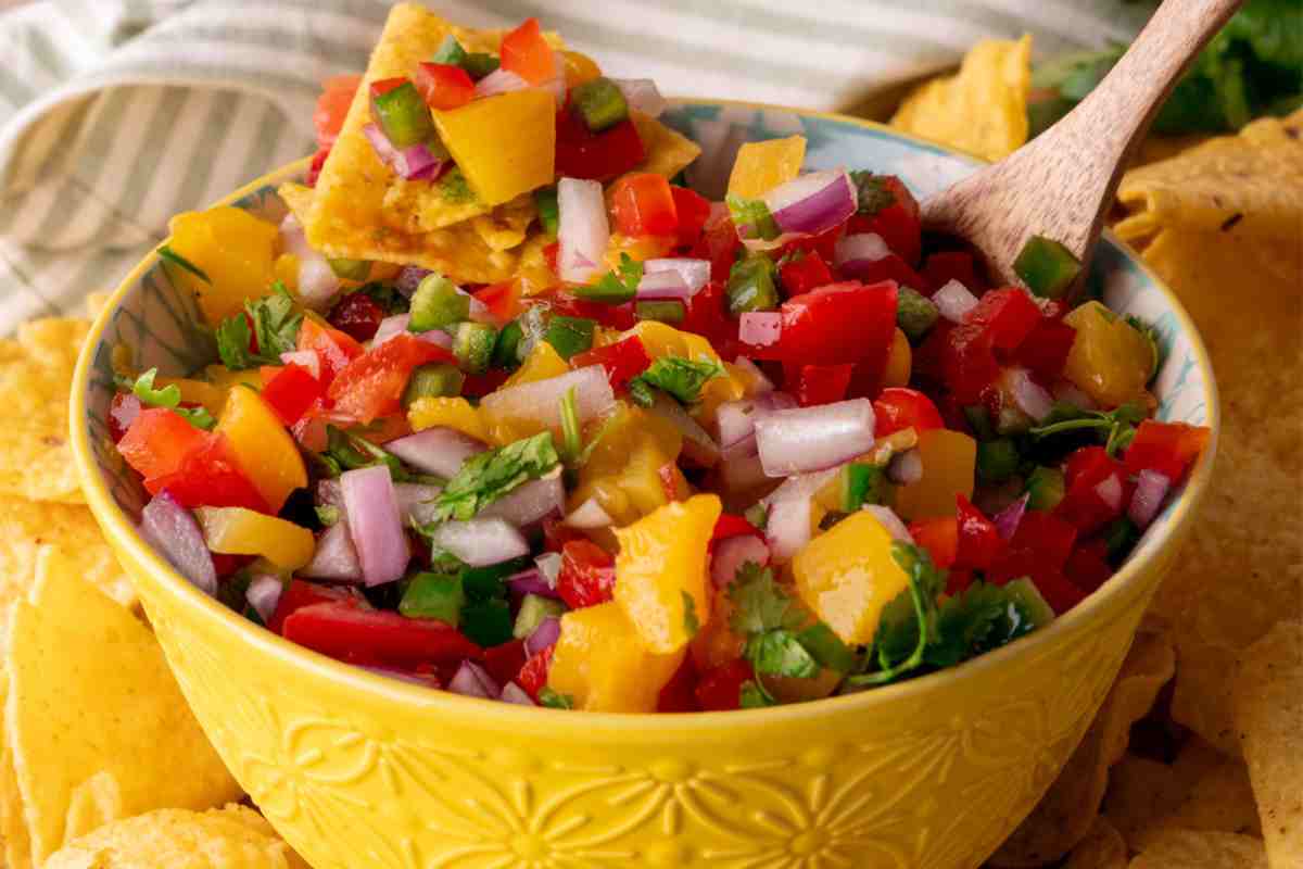 Peach Salsa msn image Mama Needs Cake