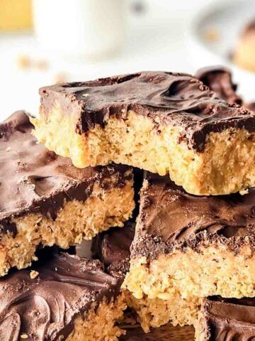 Peanut Butter and Rice Krispies Treats featured image.