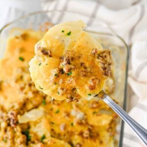 Hamburger Potato Casserole featured image.