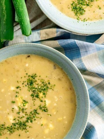 Leek and Potato Soup featured image.
